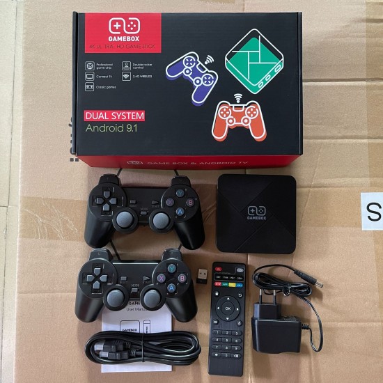 G5 Game Box, 4K TV BOX, Super Console, with 5600 Video Games