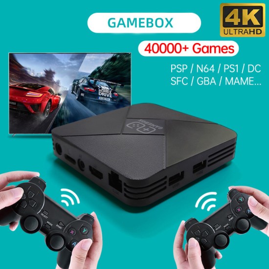 G5 Game Box, 4K TV BOX, Super Console, with 5600 Video Games