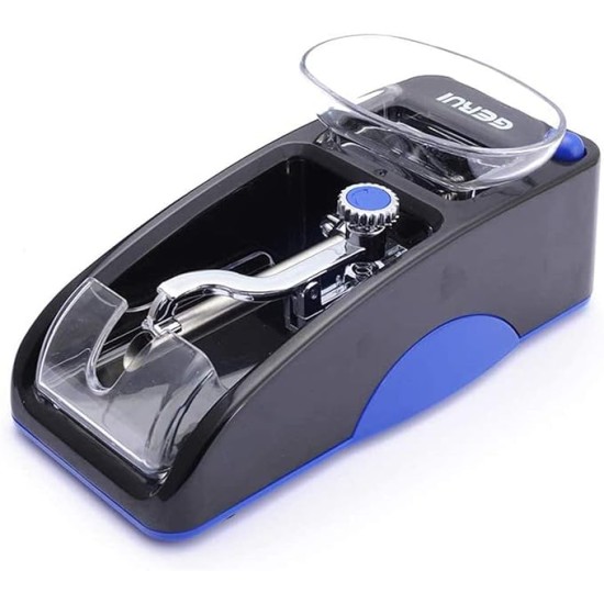 Electric Cigarette Rolling Automatic Roller Maker Mini Machine (0.8 Blue)