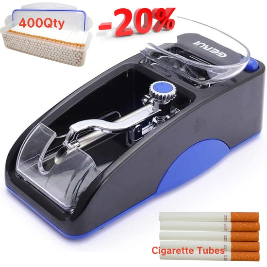 Electric Cigarette Rolling Automatic Roller Maker Mini Machine (0.8 Blue)