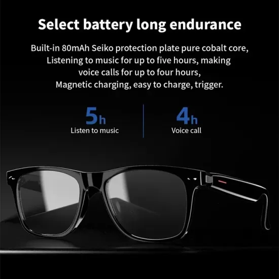  E13 Style - 2024 Smart Music Sunglasses Earphones Wireless Bluetooth