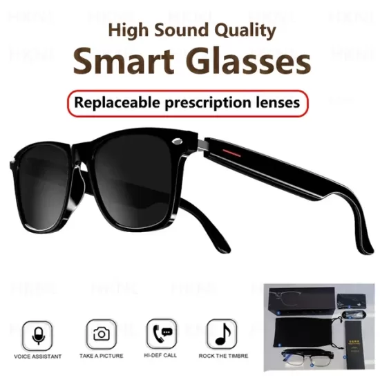  E13 Style - 2024 Smart Music Sunglasses Earphones Wireless Bluetooth