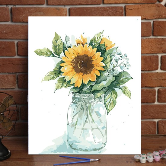 DIY Digital Oil Painting by Numbers