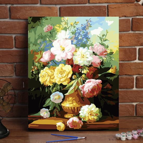 DIY Digital Oil Painting by Numbers