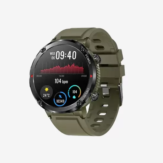 Outdoor triple defense smart watch blood oxygen heart rate monitoring waterproof mode bluetooth call sports pedometer multi-function